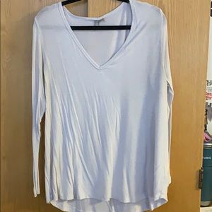 white long sleeve t-shirt